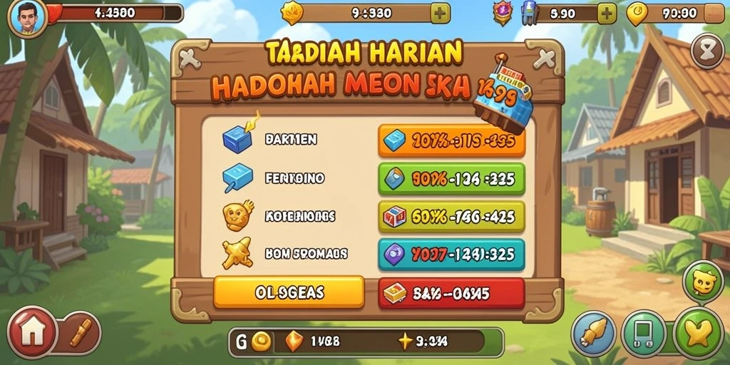 Tangkapan layar menampilkan grafis yang menakjubkan.