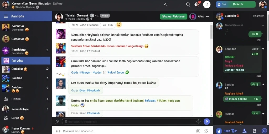 Tampilan antarmuka utama yang menarik.