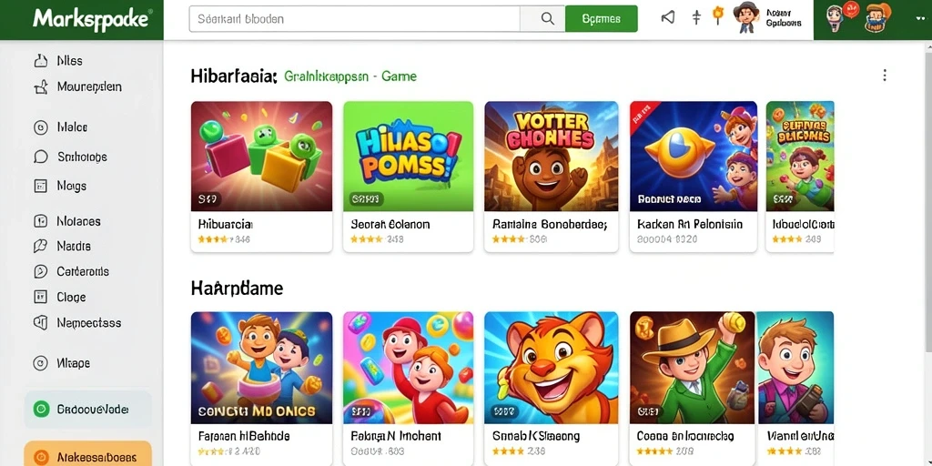 Tampilan antarmuka utama yang intuitif dan mudah dipahami.